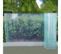 Generico Lastra di Copertura in policarbonato Trasparente Resistente ai Raggi UV - Impermeabile e Durevole, Perfetta per coperture di Serre, progetti per Esterni e soluzioni Antipioggia.