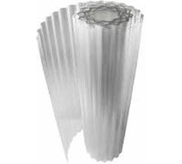 Generico Lastra ondulata in vetroresina Trasparente cm 100,150, 200 Lunghezza 10 Metri -Morello-reti- (200)