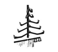 Generico Lat Pulldown - Organizzatori Lat Bar | Rack di stoccaggio per a discesa - Rack di stoccaggio a parete con asta a discesa, di a parete per palestra, per cavi, Attrez