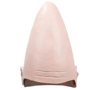 Generico Latex Cone Bald Head Cap Funny Horror Costume Prop For Halloween