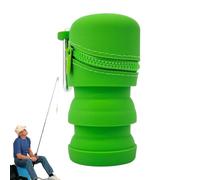 Generico Lattina da Pesca in Silicone, Scatola per Pesca a Mosca Pattumiera | Scatole per per campeggio all'aperto escursionismo auto camper barca kayak viaggi picnic c