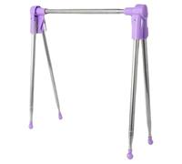 Generico Laundry Dry Rack, Stainless Steel Frame, Folding Clothes Stand, Adjustable Towel Hanger, Portable Drying Solution for Home Balcony Bathroom Bedroom Camping Travel Outdoor Indoor Use