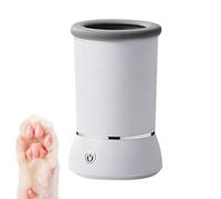 Generico Lavatrice Per Zampe Di Cane, 17,2x10,5cm Silicone Pulitore Della Zampas Cane, Pulitore Zampas Gatto Portatile, Zampe Cani Tazza Automatica Con Cavo Di Ricarica