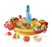 Generico Lavello da con Acqua Corrente Giochi di Ruolo per Bambini | Finto Lavello Giocattolo per Bambini in Età Prescolare, Cortile, Spiaggia, Campeggio, Asilo, Casa, Bagno, Sala