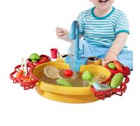 Generico Lavello da con Acqua Corrente Giochi di Ruolo per Bambini | Finto Lavello Giocattolo per Bambini Ragazze Ragazzi Cortile Spiaggia Campeggio Asilo Bagno Cucina Vacanze Compleanno
