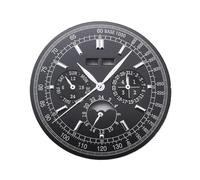 Generico Le lancette sterili del quadrante dell'orologio da 36,5 mm si adattano ai movimenti automatici st1655(Black A)