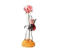 Generico Le Statue Per Il Prato - Figurine di Formiche con Contenitore per | Sculture In Metallo Di Formiche Per Giardino,Per Cortile Aiuole Terrazzo Balcone Camerette Dei Bambini Scrivanie