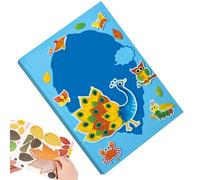 Generico Leaf Fall Crafts, 3d Educational Interactive Toy, Autumn Diy Craft Activity Set, Creative Learning Play Kit, for Classroom Kindergarten Preschool Home Park Leisure Family Time Outdoor Indoor