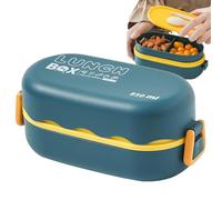 Generico Leak Proof Lunch Box - Compartment Food Storage Container Large Capacity Meals Prep Boxs for Adults Kids Microwave Dishwasher Safe | Ideal for Office School Picnic Travel Daily Meal Packing