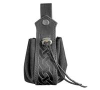 Generico Leather Drawstring Pouch, Retro Coin Purse, Small PU Leather Pouch, Coin Bag With Drawstring, Vintage Belt Pouch, Cosplay Leather Pouch, PU Leather Coin Purse, Drawstring Pouch For Coins