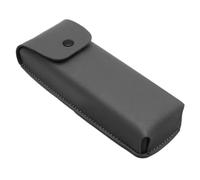 Generico Leather Glasses Case, Anti-Scratch PU Beat Glasses Pouch, Snap Button Closure Portable Eyeglasses Bag, Soft Sunglasses Case, Reading Specs For Women And Men, Interior, Resistant