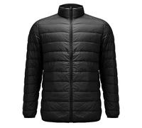 Generico Leather Jacket Giubbino Autunno Donna Interne Ed Esterne Leggere Da Uomo Con Portaoggetti Piumino Con Cappuccio Da Uomo Giacca Donna Autunno Cappotti Piumino Black L