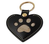 Generico Leather Keyring Charm, Pet Hair Memory Keepsake, Small Fashion Keychain with Stylish Design, Personalized Keyring, Charm Accessory with Touch, Gift Item for Girlfriend Wife