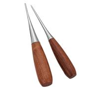 Generico Leather Sewing Awl - Drillable Awl with Wood Handle | Leather Hole Punch Tool | for Upholstery Shoe Boot Belt Bag Purse Jeans Fabric Canvas Bookbinding