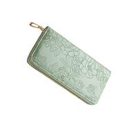 Generico Leather Womens Wallet, 19.5x10x2.5cm Zipper Change Purse, Durable Leather Material, Organization Tool for Travel and Office, Portable Purse for Ladies and Mothers Wedding Party Shopping