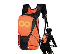 Generico Led Backpack, Luminous Safety Bag, Waterproof Glow Display, Rechargeable Light Panel, Reflective Gear for Night Hiking, Running, Bike Riding, Camping, Scooter Use, Festival Events