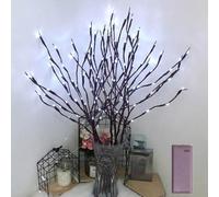 Generico LED Branch Light, 27.6 Inch Lighted Vase Filler Tree, Romantic Bedside Lighted Artificial Little Twig Decoration for Home Christmas Party Home Decor