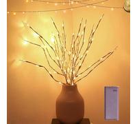 Generico LED Branch Light, 27.6 Inch Lighted Vase Filler Tree, Romantic Bedside Lighted Artificial Little Twig Decoration for Home Christmas Party Home Decor