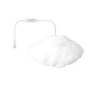 Generico Led Cloud Lights - Led Ambient Lights | Usb Music Syncing Multicolor Cloud Lighting, Clouds Light For Home, Leds Mood Light For Living Room Bedroom Study Basement Garage Apartment