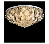 Generico Led Crystal Ceiling Light Stainless Steel Dimmable Bedroom Hall Ceiling Lamp