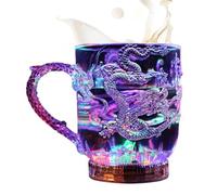Generico LED Cups - Acrylic Water Activated 350ml | Color Changing Drinking Cup, Light Up Coffee Mug, Glow Party Glass For Halloween Wedding Bar Home Use | Party Decor