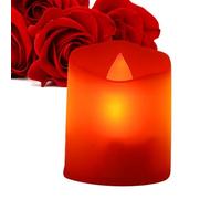 Genérico LED | da tè calde con batteria, decorative a LED finte con sfarfallio, per matrimoni, vacanze, San , feste, proposta, decorazione per casa, esterno e giardino