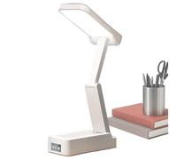 Generico Led Desk Lamp, Foldable Table Light, 5.91x2.76x1.38inch, Rechargeable Lamp, Dimmable Touch Control Lighting, Adjustable Brightness Eye Care Design for Bedroom, Dorm, Living Room