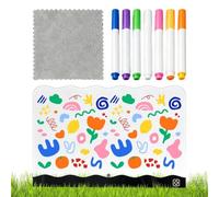Generico LED Drawing Board for Kids - Rechargeable Doodle Pad with Markers