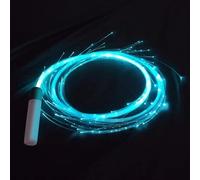 Generico LED Fiber Optic Whip | 1.7 Meter, PMM ABS, Multicolor | 360° Rotating, Flashing Light Dance Prop | Nightclub DJ Performance, Party, Glow Show, Stage Flow Art Toy