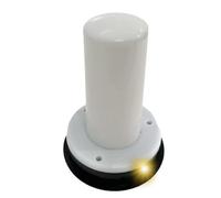 Generico LED Flame Light, Solar Powered Flicker Bulb, 4.72x4.72x6.5 Inches Flame Lights with Waterproof Design, Outdoor Garden Lamp, Decorative Light with Realistic Flicker, Solar Bulb for Yard Patio