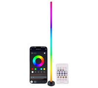 Generico LED Floor Lamp - 10x10x123.5cm Remote Control RGB Ambient Lighting | Corner Light Standing Lamp Room Decor | For Living Room Bedroom Bedside Office Apartment Dorm Farmhouse Bar Restaurant