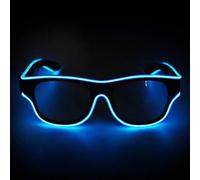 Generico Led Glasses Party, Light Up glasses, 6.3x2.05in Flashing Luminous Eyewear, Rechargeable Glow Frames, Authentic Size Fit for Kids, Adults, Dance, Cosplay, Birthday, Festival