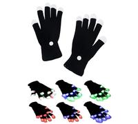 Genérico LED Gloves | Adjustable 7-Colors Cool Mittens, LED Gloves For Boys Performance Christmas Boy Stocking Stuffers Dad Girls Teen Adults Birthday Easter Use, Modello per bambini, Consulte la