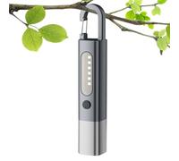 Generico Led Handheld Flashlights, Compact Travel Torch with Hook, Rechargeable Pocket Light with 1200mah Battery for Reading, Camping, Hiking, Fishing, Emergencies Use, 1 Piece