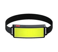 Generico LED Headlamp Rechargeable - 500 Lumen Outdoor Head Torch, USB Charging | High Medium Low Modes, Wide Flood Light, Fast Charging, Power Display, Waterproof for Camping Hiking