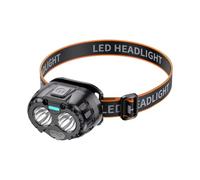 Generico LED Headlamp USB Rechargeable - 250 Lumen Waterproof Head Torch