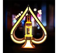 Generico LED Lighted Liquor Display Shelf for Bars and Nightclubs