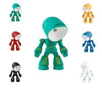Generico Led Mini Night Light Lonely Robot, Lonely Robot Cartoon Cute Robot Design Companion Table Light, Suitable for Night Light, Study, Decor & Children Presents (Green)