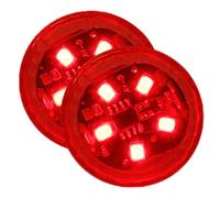 Generico LED per portiera auto senza fili, portiera per auto,Striscia luminosa per | Wireless anti-collisione posteriore impermeabile, razzi lampeggianti lungo la strada 5 LED per rimorchio per c
