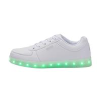 Generico LED Scarpe da Ginnastica Alte Luminose per Donna e Uomo Unisex - Scarpe con luci Lampeggianti Ricaricabili USB,Coppia di Scarpe da Ginnastica con Luci a LED Scarpe Sportive Leggere