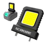 Generico Led Work Light, Power Tool Battery Lamp, 21v High Brightness Lights, Adjustable Plug Design Illumination, for Garage Mechanic Shop Lighting Warehouse Task Lamps Portable Work Light