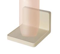 Generico Ledge Shelf - Acrylic, Wall Shelf Strong Adhesive | Thickened Storage Organizer, Floating Shelves For Easy Mounting, Bedroom, Kitchen, Dormitory, Bathroom, Soap, Sponge, Home Décor