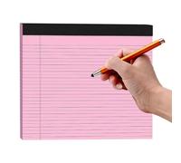 Generico Legal Note Pads - 11x9.5 Inch College Ruled, 30-Sheet Large Notepad, Medium Lined Writing Pad Stationery | Top-Bound Perforated Executive Tablet Wide Sheet Ruled Paper Block for Attorneys