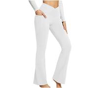 Generico Leggings da Donna,Collant Leggins Elastici Dimagranti Vita Alta Elasticizzati Yoga Pants Pantaloni Sportivi Skinny Donna Eleganti Colorati per Allenamento Corsa Sport