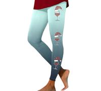 Generico Leggings Donna Push up Pantaloni Yoga Donna Stampa Stagionale Elastico Pantalone Allenamento Confort Fit Pantaloni della Tuta