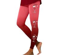 Generico Leggings Donna Push up Pantaloni Yoga Donna Stampa Stagionale Elastico Pantalone Allenamento Confort Fit Pantaloni della Tuta
