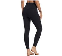 Generico Leggings Donna Sportivi Palestra Leggings Yoga Donna Push Up Leggins Scrunch Butt Slim Fit Pants Sport Opaco Pantalone Casual Taglia Grossa per Jogging Yoga Gym