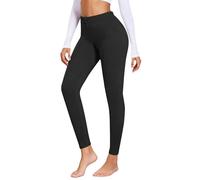Generico Leggings Termici da Donna, Foderati in Pile Ispessito Leggins Felpati Collant Caldo,Caldi Leggings Invernali a Vita Alta, Pantaloni Curvy in Pile de Yoga Corsa Pilates per Donna