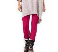 Genérico Leggings Yoga a Vita Alta per Donne Leggings Senza Cuciture Pantaloni di Allenamento Elastici Sollevamento Gluteo Abbigliamento Attivo Fitness Confortevole e Morbido, Rosa intenso, L