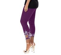 Generico Leggings Yoga Donna Vita Alta Push Up Tummy Control Pantalone da Palestra Elasticizzato Versatile Pantacollant Tinta Unita Morbito Pantaloni Yoga Cotone Biologico per Trekking